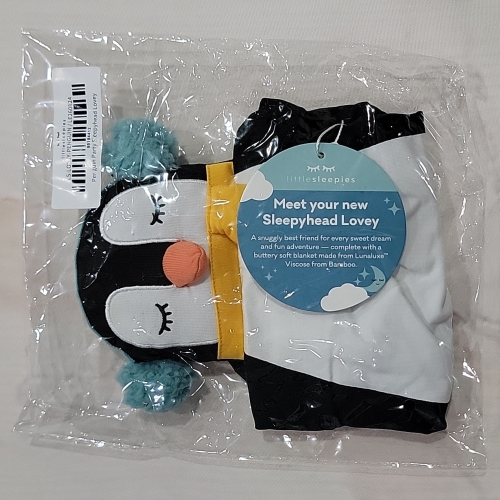 Little Sleepies Lovey Penguin Sleepyhead